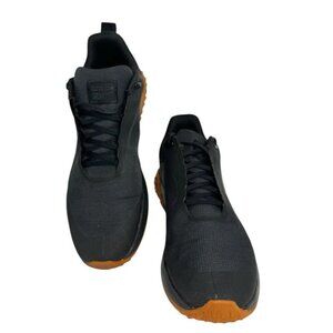 Reebok Trail Cruiser Running Shoe Black Gum Low Sneaker Trainer Mens Size 11 EUC